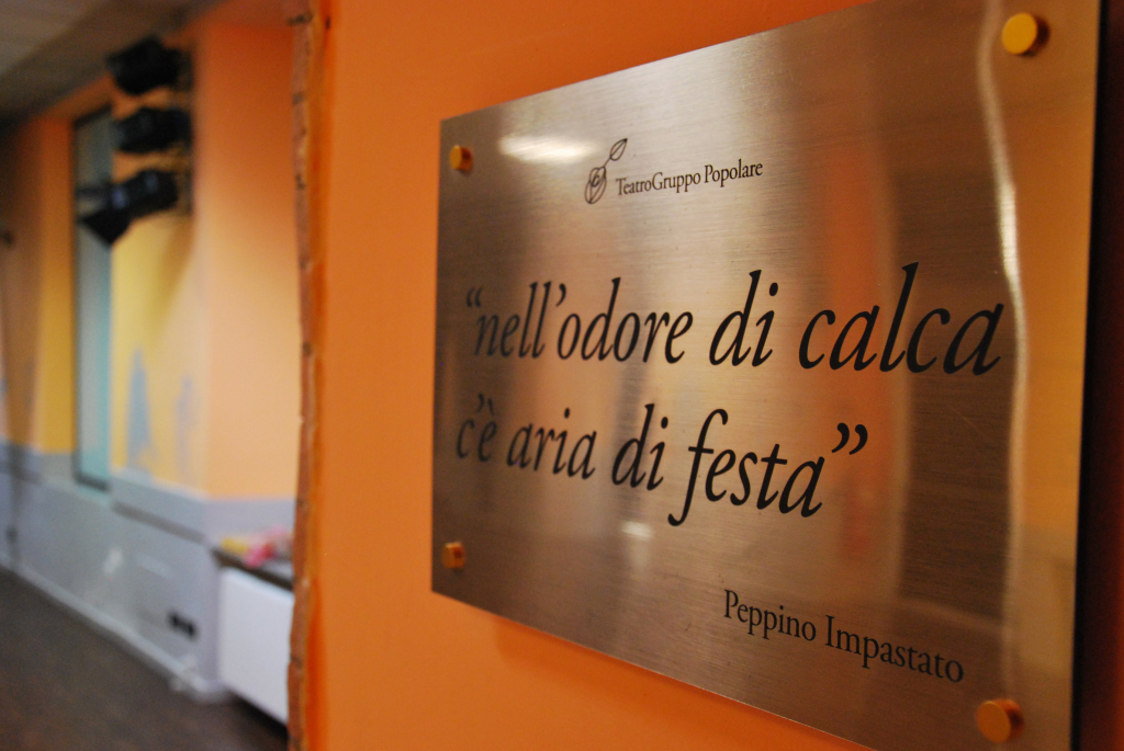 TeatroGruppo Popolare la nostra sede
